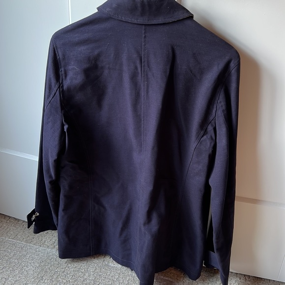 Blue Jacket with Silver bar closure - Picture 5 of 6